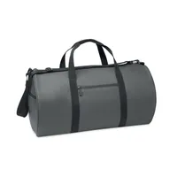 Geantă Duffle 600D RPET personalizată, gri piatră