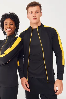 Tricou unisex Finden + Hales Adult S Knitted Tracksuit Top