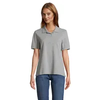 Tricou polo damă Sol's Pacific personalizat, gri melange 2