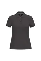 Tricou polo damă Kariban Short-sleeved personalizat, gri