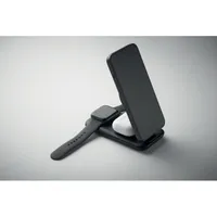 Încărcător wireless 3 în 1 15W personalizat, vedere detaliu