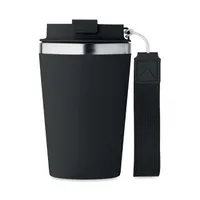 Pahar cu perete dublu 350 ml personalizat, vedere lateral
