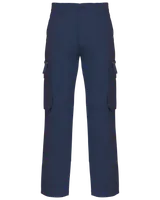 Pantaloni bărbați Kariban Multi Pocket Trousers personalizați, albastru