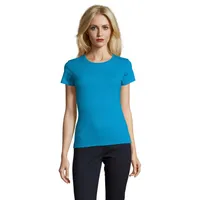 Tricou IMPERIAL WOMEN 190g personalizat, aqua