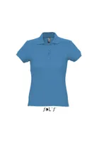 Tricou polo damă SOL'S Passion personalizat, albastru