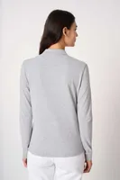 Tricou polo damă iDeal Basic Pique Long-sleeves personalizat, pe model