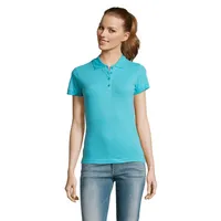 PASSION FEMEI POLO 170g personalizat, atoll blue