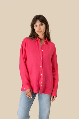 Cămașă damă Spasso Oversize Linen personalizată