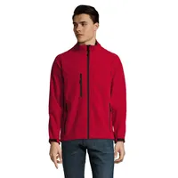 Jachetă bărbați Sol's Relax Bărbați SS 340 personalizată, pepper red