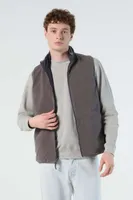 Vestă unisex SOL'S Winner Contrasted Reversible Bodywarmer personalizată, pe model
