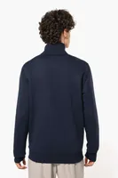 Jachetă bărbați Kariban Full Zip Sweat personalizată, pe model