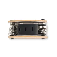 Multitool de buzunar din bambus personalizat