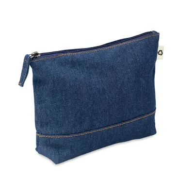 Geantă cosmetice din denim personalizată