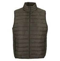 Vestă bărbați SOL'S Stream BW Lightweight Bodywarmer personalizată, verde