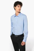 Cămașă bărbați Kariban Cotton Poplin personalizată, pe model