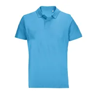 Tricou polo unisex SOL'S Pulse personalizat, albastru