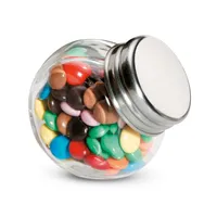 Ciocolată în borcănaş (30g) personalizată, vedere spate