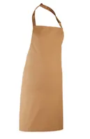Șorț Premier Colours Collection Bib personalizat, maro