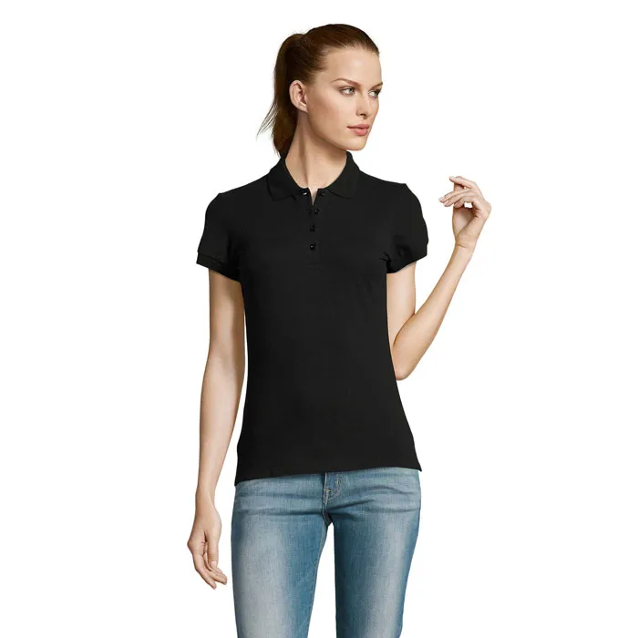 PASSION FEMEI POLO 170g personalizat, black