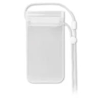 Husp impermeabilă smartphone personalizat, alb transparent