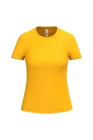 Tricou damă iDeal Basic IDEAL150 personalizat, galben