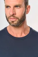 Tricou bărbați Designed To Work Short-sleeved Daytoday personalizat, pe model