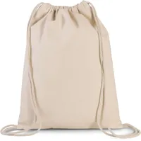 Geantă Kimood Drawstring With Thick Straps personalizată, natural, în context