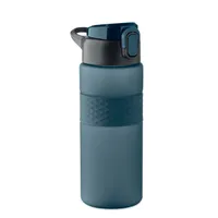 Sticlă de băut RPET 700ml personalizată, albastru marin francez
