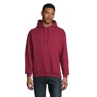CONDOR Pulover Unisex cu glugă personalizat, burgundy