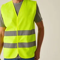 Vestă bărbați Regatta HI Vis Essential Easy Print Vest personalizată, pe model