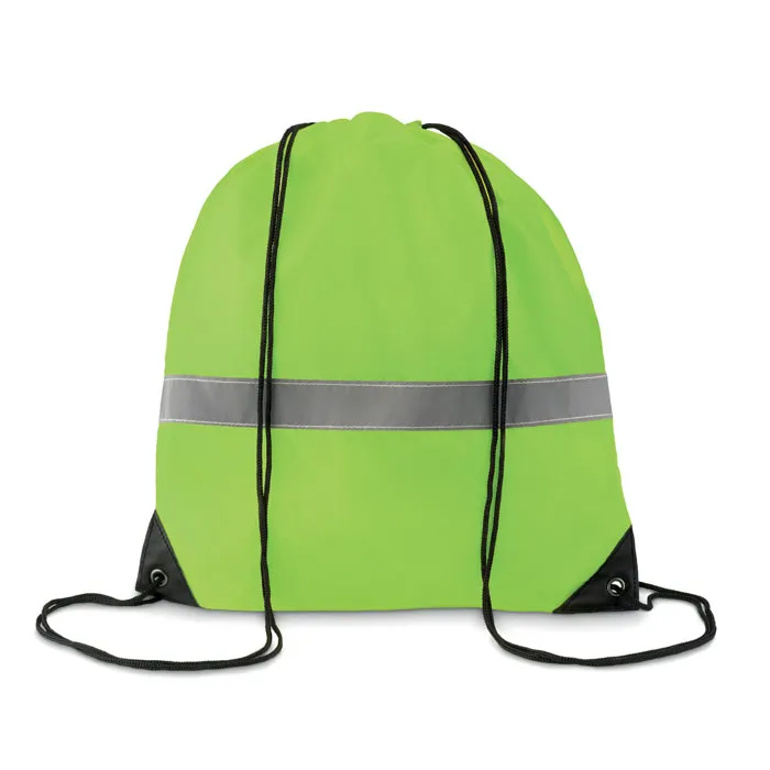 Sac cu cordon și bandă reflect personalizat