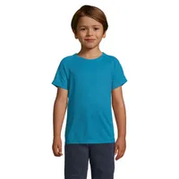 SPORTY KIDS T-SHIRT 140g personalizat, aqua