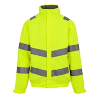 Jachetă bărbați Regatta Hi-vis Pro Contract Dover personalizată, galben