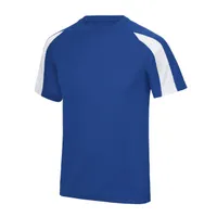 Articol sport Just Cool Contrast Cool T personalizat, albastru