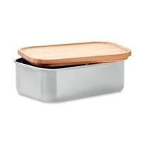 Cutie pt prânz de inox 600ml personalizat, vedere detaliu