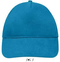 Șapcă SOL'S Sunny Five Panel personalizată, albastru