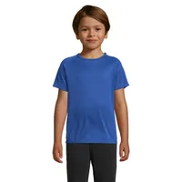 SPORTY KIDS T-SHIRT 140g personalizat, royal blue