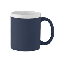 Cană ceramică 300ml personalizată, albastru marin francez