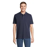 PEGASE Polo Organic 210g personalizat, french navy