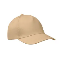 Șapcă baseball 5 panele 160gr personalizată, fildeș