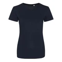 Tricou damă Just Ts Tri-blend T personalizat, albastru