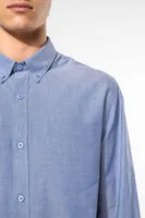 Cămașă bărbați Kariban Oxford personalizată, pe model