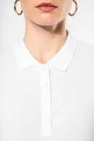 Tricou polo damă Kariban Piqué personalizat, pe model