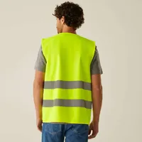 Vestă bărbați Regatta HI Vis Essential Easy Print Vest personalizată, pe model