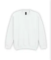 Bluză copii Gildan Heavy Blend™ Crewneck personalizată, alb