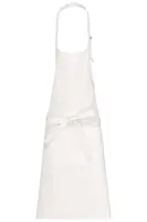 Șorț Kariban Cotton High-temperature Washable personalizat, alb