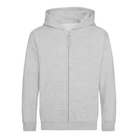 Bluză copii Just Hoods Zoodie personalizată, gri