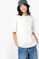Tricou unisex Native Spirit Eco-friendly Oversized French Terry personalizat, pe model