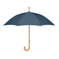 Umbrelă de 23.5 inchi RPET personalizată, albastru