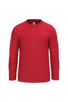 Tricou copii iDeal Basic IDEAL150 Lsl personalizat, roșu
